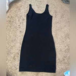 H&M Divided Black Slip Dress